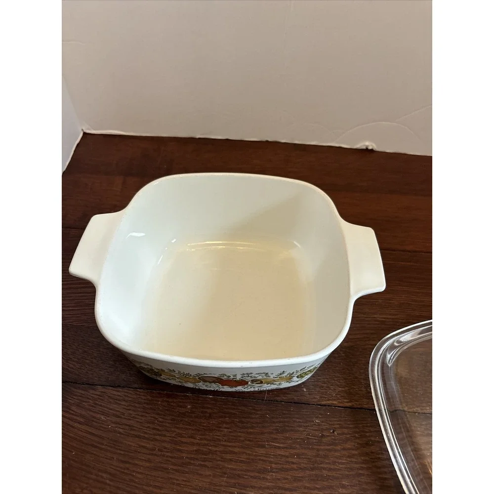 Vintage Corning Ware Spice O Life 1.5 Qt Casserole Dish A-1 1/2-B with Pyrex Lid